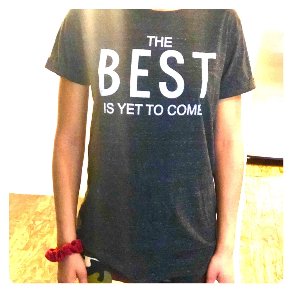 FOREVER21 Long, short sleeved T-shirt